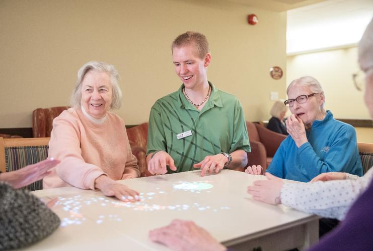 <p>Calvin Mabley, LPN, is the Process Improvement Team (PIT) Coordinator for Tudor Manor's 'Enhancing Dementia Care' project.</p>
