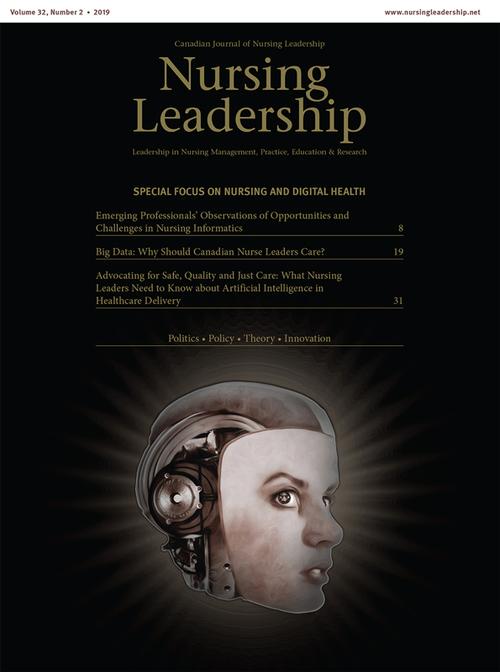 <p><em>Nursing Leadership 32(2) June 2019 : 102-113.doi:10.12927/cjnl.2019.25958</em></p>
